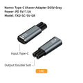USB-C Adapter for Philips OneBlade QP2724 QP2834 QP4530 Shaver Shaver Charging Adapter QXL TXD-SC-5V-GR