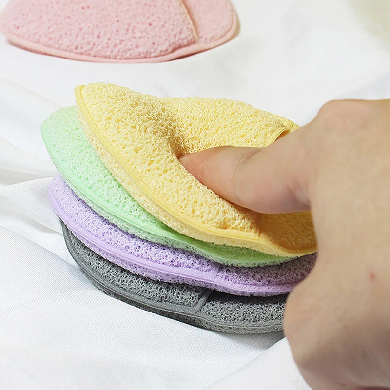Heart-Shape Konjac Facial Sponge | Exfoliating Cleansing Puff Facial Cleansing Sponge QXL
