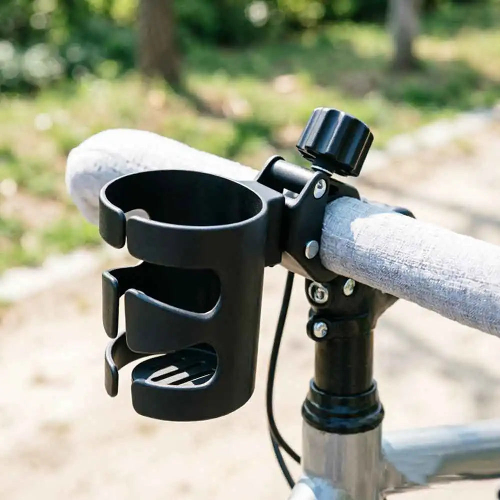 Universal Baby Stroller & Bike Cup Holder – Black Stroller Cup Holder QXL