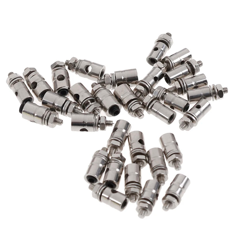 10-Pack RC Pushrod Linkage Stopper Servo Connectors RC Servo Connectors QXL