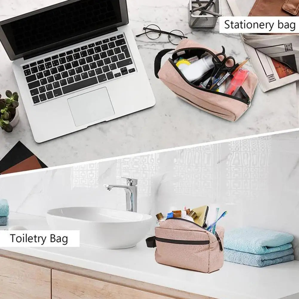 Large Waterproof Travel Toiletry Bag | Cosmetic Organizer Travel Toiletry Bag QXL