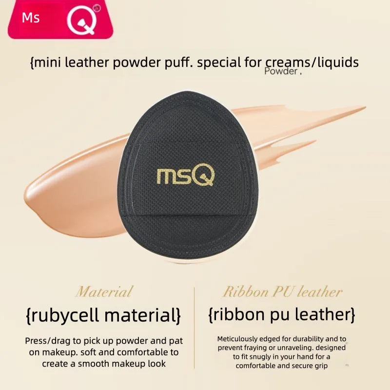 MSQ Double-Head Concealer Brush Set | 5-Piece Flat Head Concealer Brush Set QXL