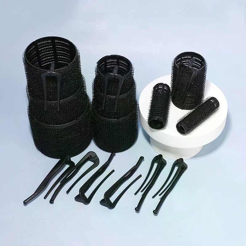 Heatless Hair Root Curler Roller with Clip | Self-Adhesive Hair Curler Roller QXL