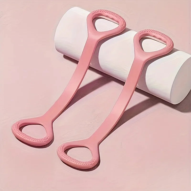Figure-8 Silicone Resistance Band | Back & Shoulder Toning Resistance Band QXL