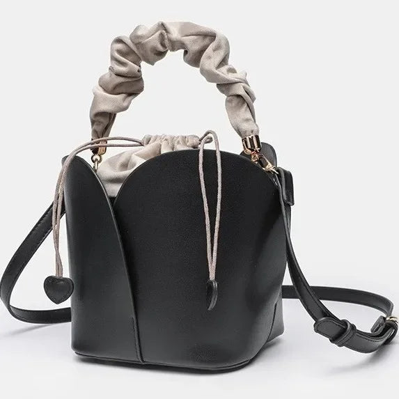 Elegant Vintage Leather Diaper Bag | Luxury Women's Tote Luxury Diaper Bag QXL