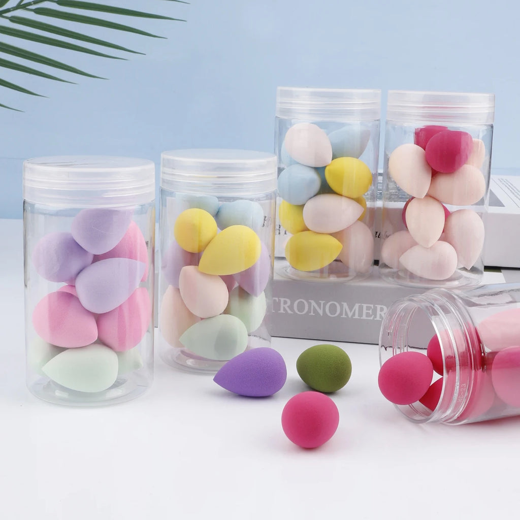 12-Pack Mini Makeup Sponges Wet & Dry Beauty Blender Set Makeup Sponge Set QXL