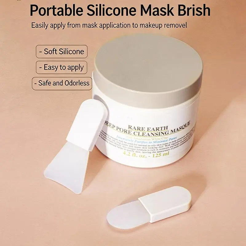 Silicone Facial Mask Brush | Mud & Cream Applicator Tool Mask Applicator Brush QXL