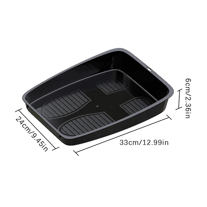 Under-Seat Car Shoe Storage Tray | PP Organizer Box Car Interior Organizer QXL