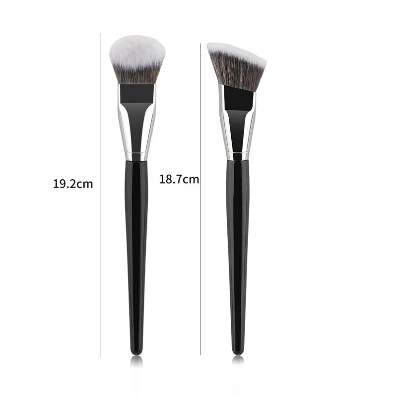 Angled Contour Makeup Brush | Foundation, Blush & Bronzer Contour Makeup Brush QXL