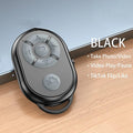 Bluetooth Wireless Shutter Remote for iPhone & Android Bluetooth Camera Remote QXL black