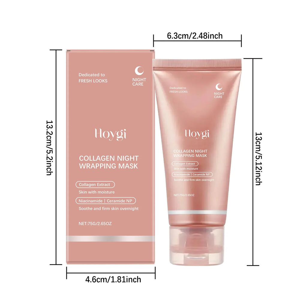 HOYGI Collagen Peel-Off Face Mask | Exfoliating & Hydrating Peel-Off Face Mask QXL