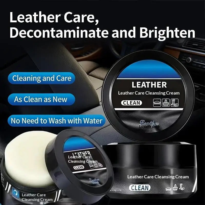 120g Leather Care Cleaner Cream | Sofa, Shoes & Car Seats Leather Care Cream QXL