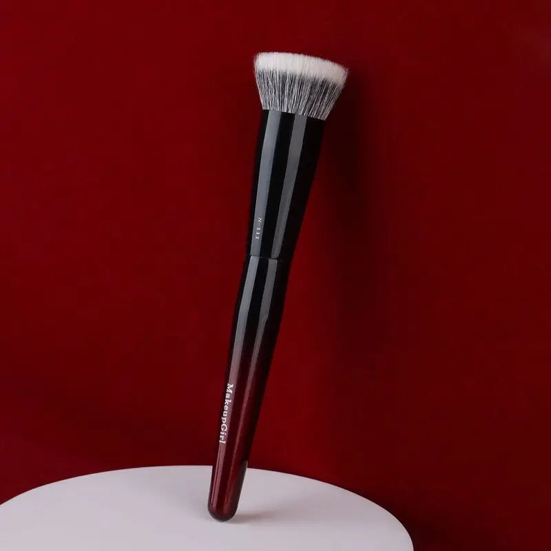 Flat Foundation Brush | Soft Wool Fiber Seamless Makeup Foundation Brush QXL