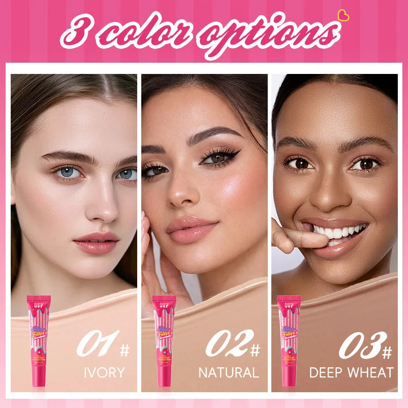 Matte Concealer Foundation – Lightweight, Breathable & Waterproof Matte Foundation QXL
