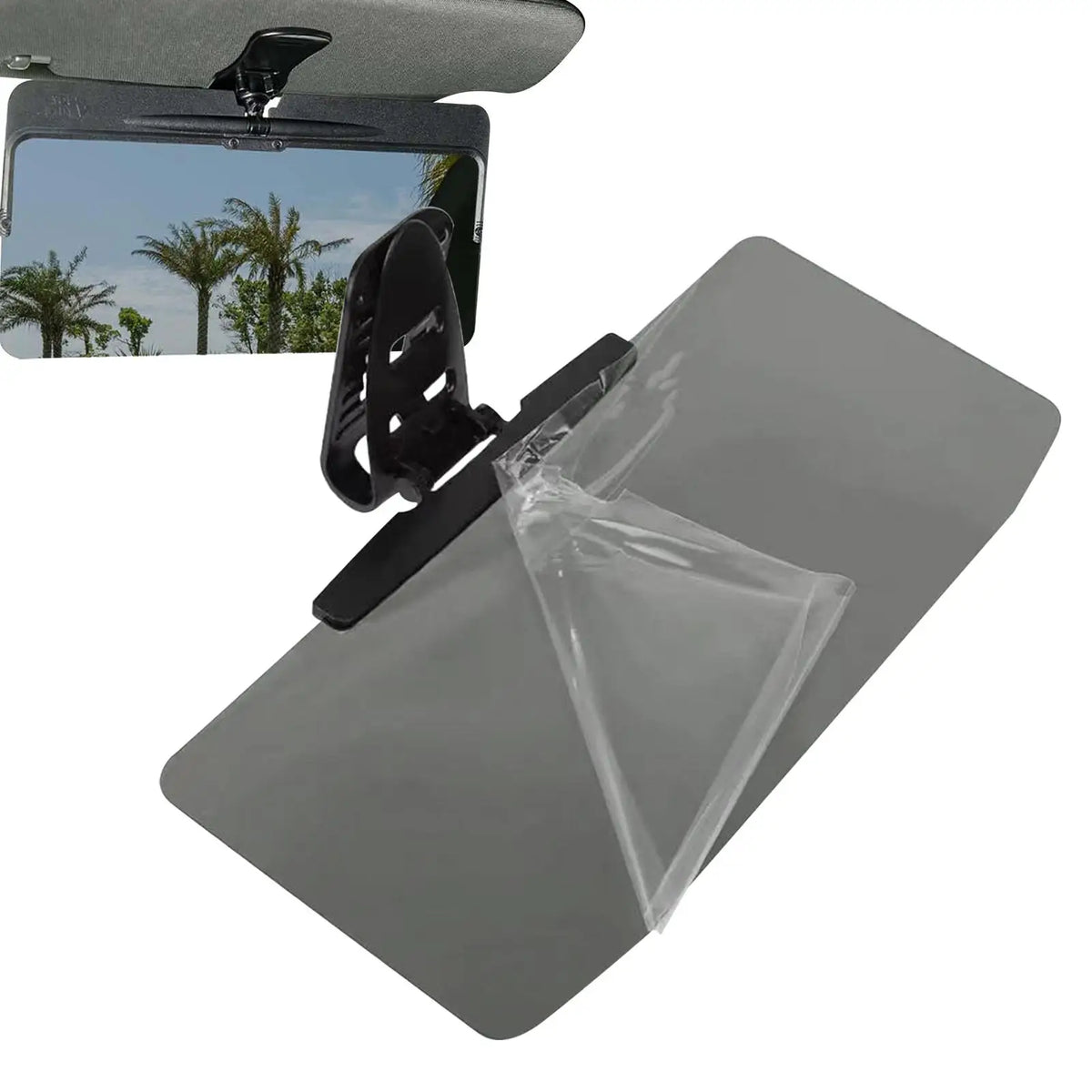 Car Sun Visor Extender | Anti-Glare Acrylic Sunshade Shield Car Sun Visor QXL