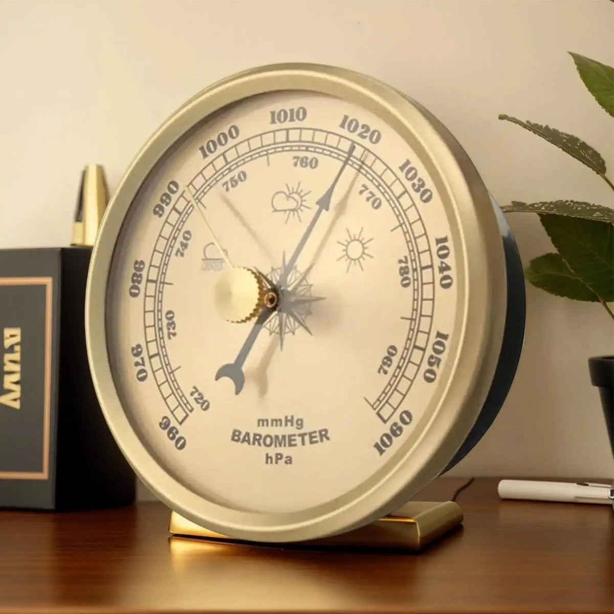 Fishing Barometer – Analog Air Pressure & Weather Gauge Fishing Barometer QXL