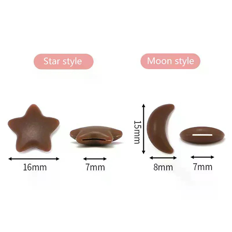 5-Pair Silicone Anti-Slip Ear Hook Grips for Eyeglasses Eyewear Accessories QXL