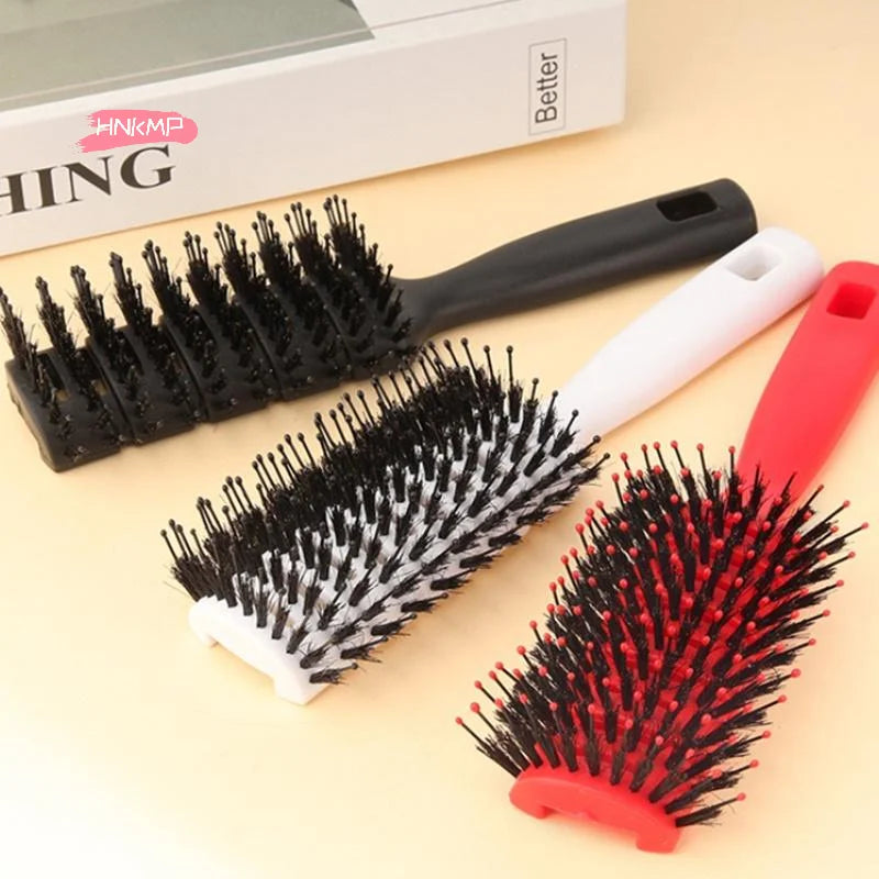 Fish Bone Barber Coloring Brush & Anti-Scald Hair Dye Comb Hair Coloring Brush QXL