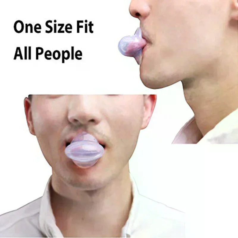 Silicone Tongue Retainer Mouthpiece | Anti-Snoring Sleep Aid Anti-Snoring Mouthpiece QXL