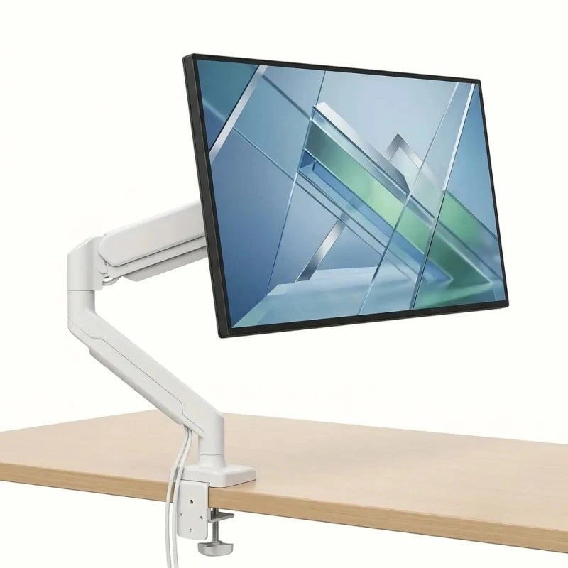 Gas Spring Monitor Arm | Full Motion 13–32" Desk Mount Monitor Arm Mount QXL
