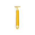 AVZER T-Bar Electric Gold Face Massager Stick Electric Face Massager QXL Gold