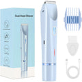 2-in-1 Electric Epilator & Bikini Trimmer | Waterproof Electric Epilator QXL Blue