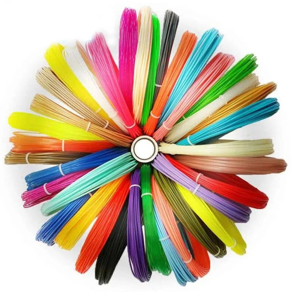 PLA PCL 3D Pen Filament 1.75mm | 9M to 100M Colored Refills 3D Pen Filament QXL