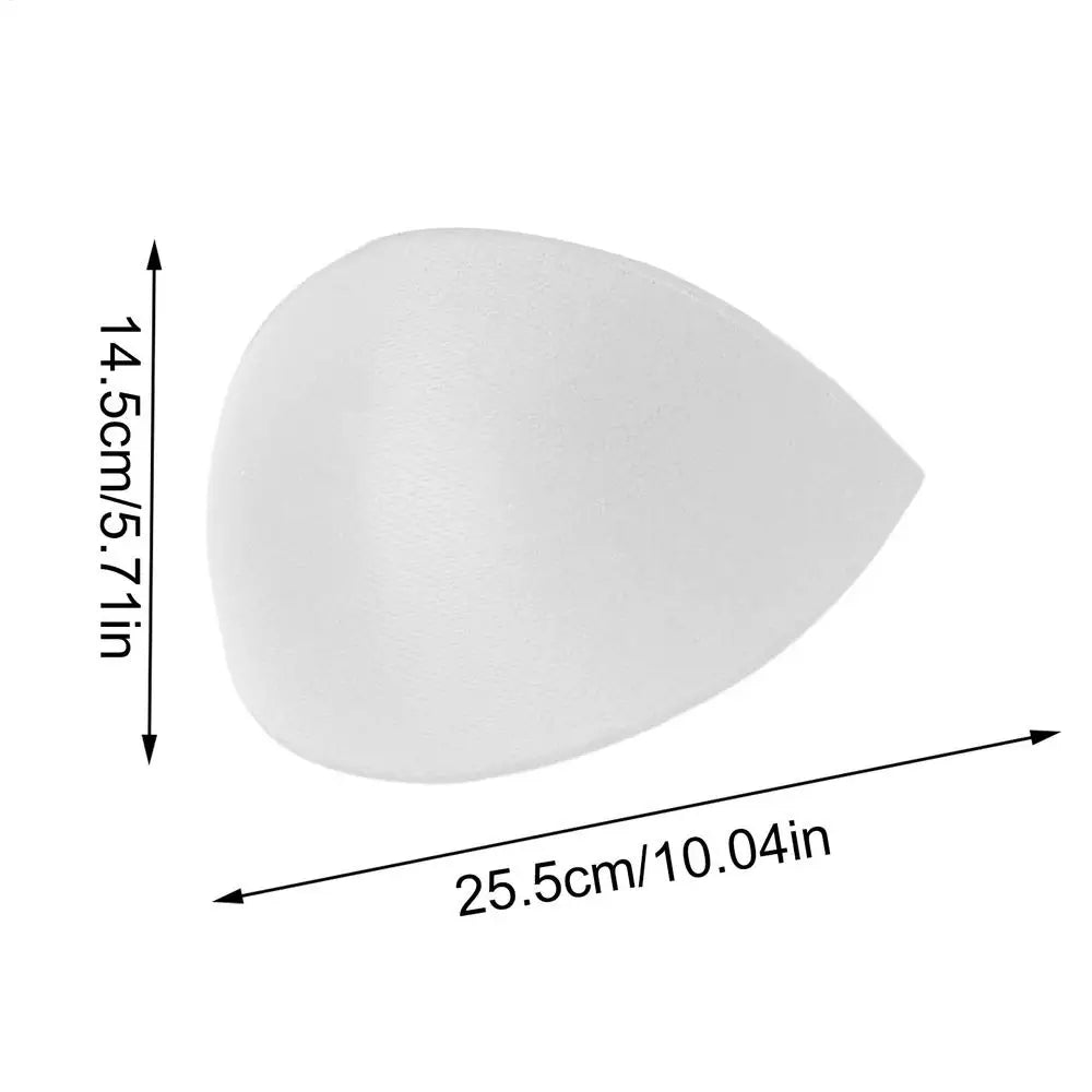 Baseball Cap Shaper Insert & Sweat Liner | Foldable Reusable Cap Shaper Insert QXL White