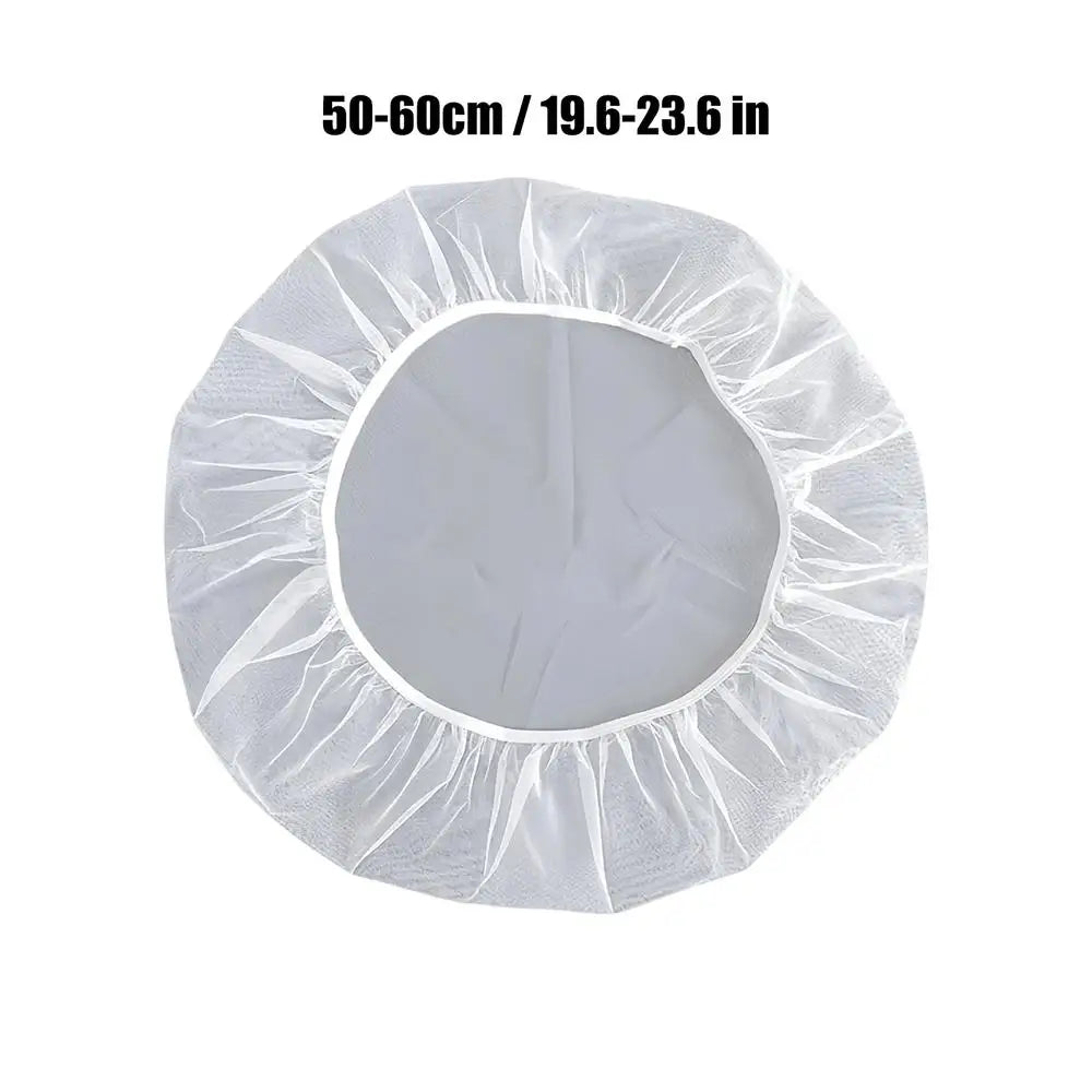 Heavy-Duty Rain Barrel Screen Fly-Proof Mesh Filter Cover Rain Barrel Screen QXL White L