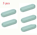 5-Pack Invisible Cabinet & Drawer Safety Locks for Kids Cabinet Safety Lock QXL B180 5 pcs green