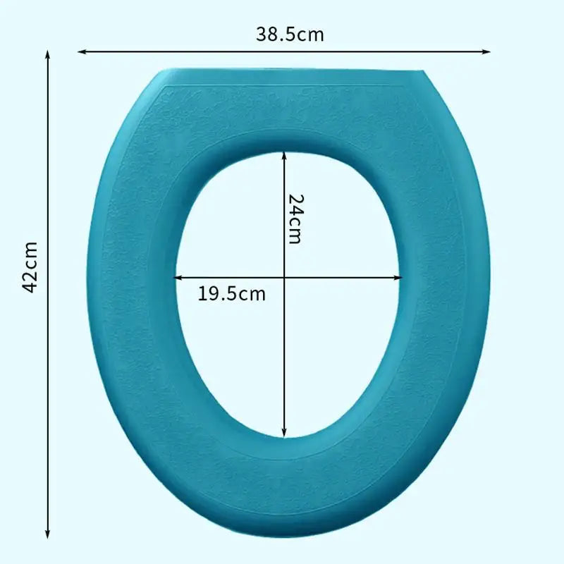 EVA Waterproof Toilet Seat Cover – Non-Slip Universal Pad Toilet Seat Cover QXL