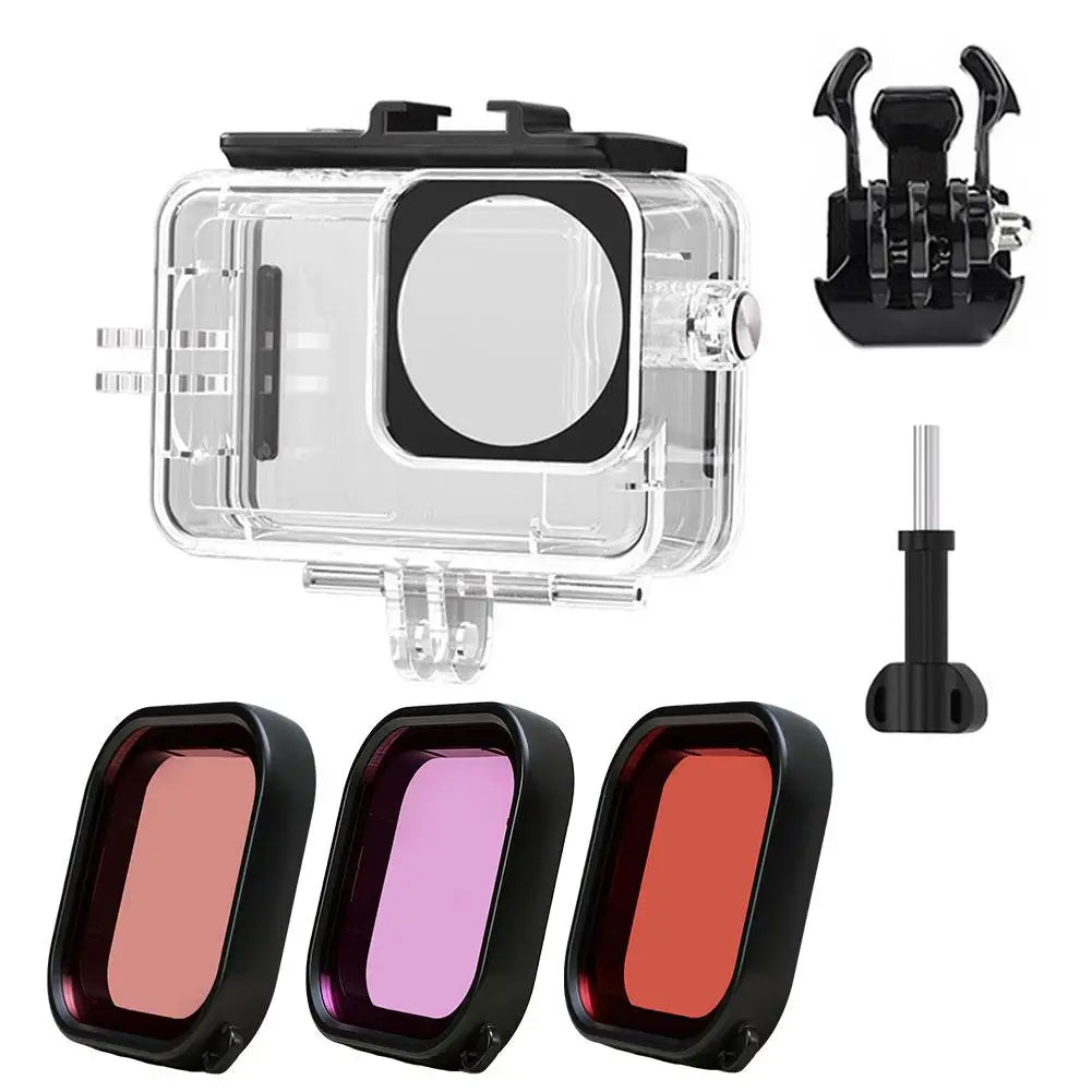 DJI Action 6 Waterproof Case – 60M Diving Protective Housing Waterproof Camera Housing QXL