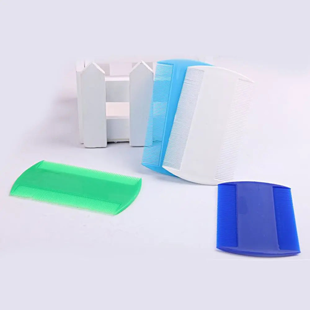 Double-Sided Lice & Nit Removal Comb | 2-Pack Dry & Wet Use Lice Removal Comb QXL