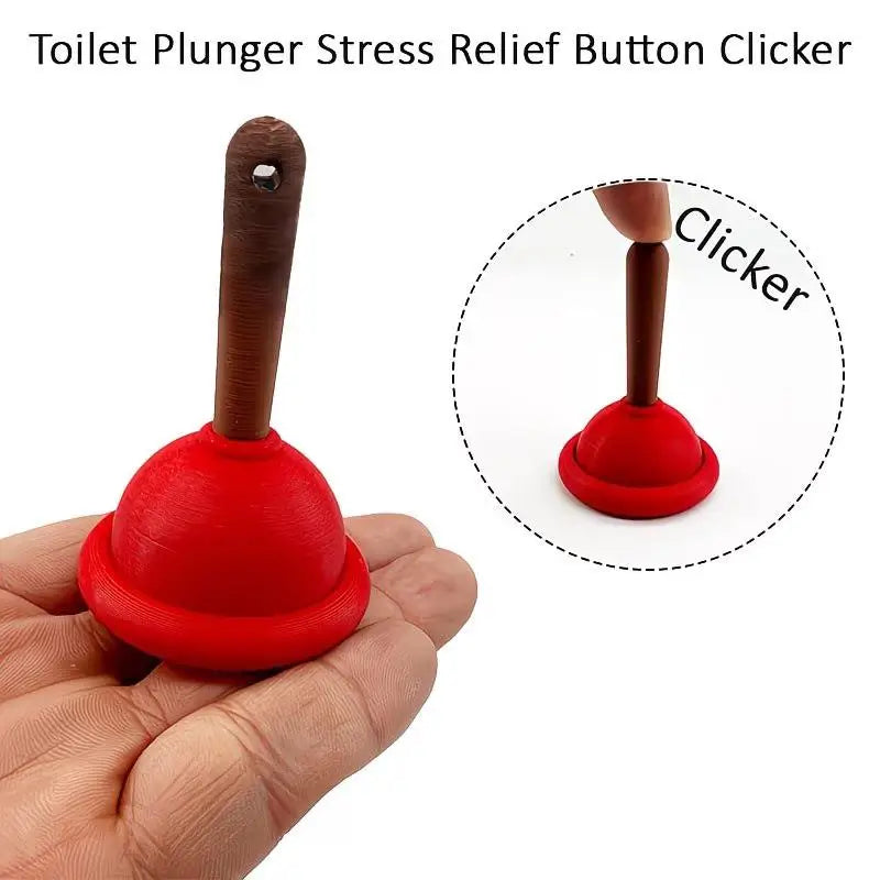 Acorn Clicker Fidget Keychain | Resin Sensory Button Toy Fidget Clicker Keychain QXL