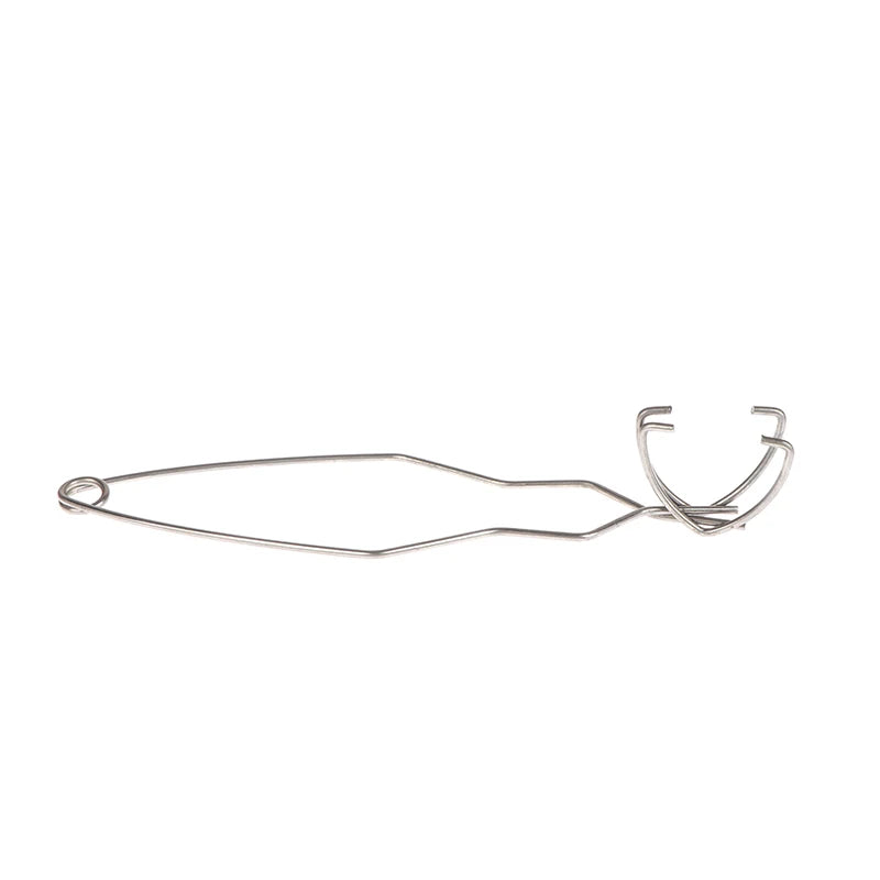 25.5cm Stainless Steel Crucible Tongs | Gold Melting Clamp Crucible Tongs QXL