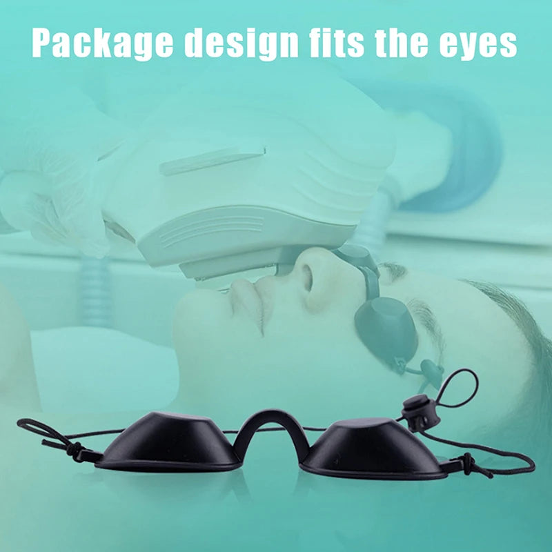 IPL Laser Eye Goggles | UV-A/B/C Shield Beauty Mask – YOVIP Laser Eye Goggles QXL