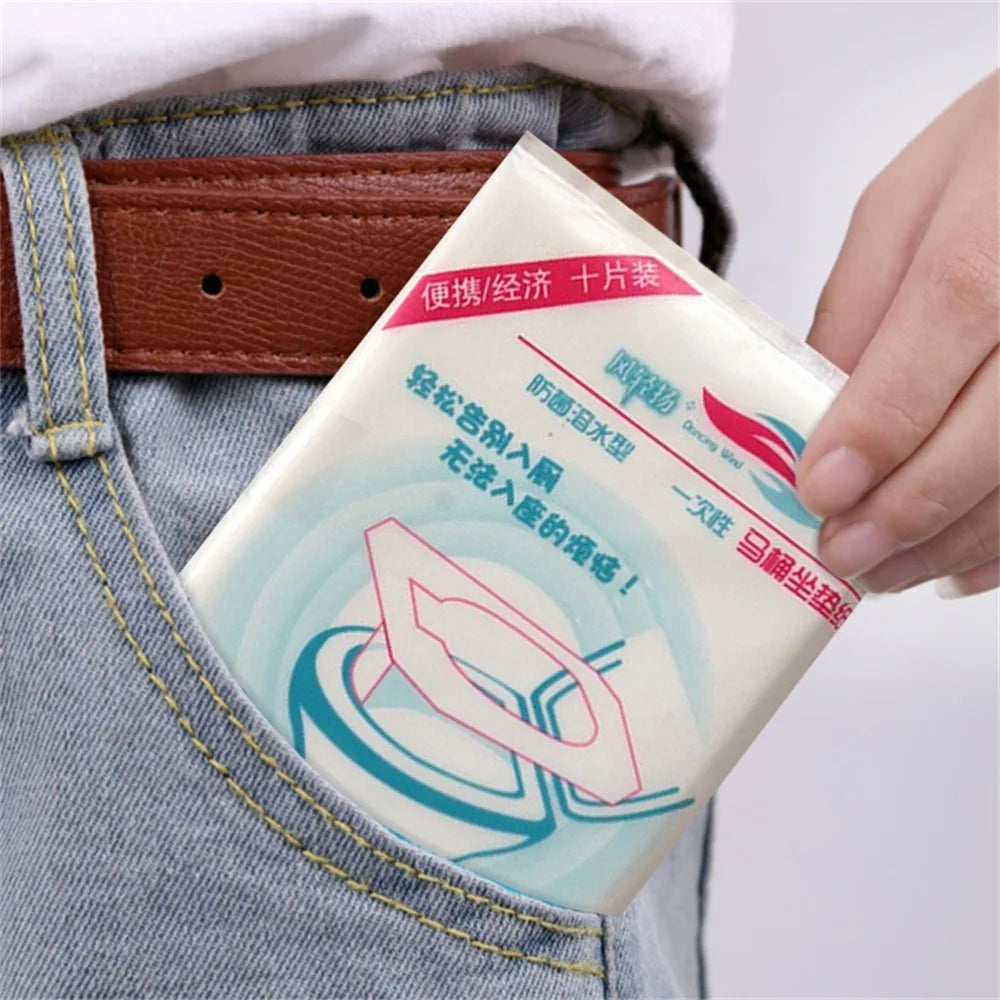 100-Pack Disposable Paper Toilet Seat Covers – Travel & Home Toilet Seat Covers QXL