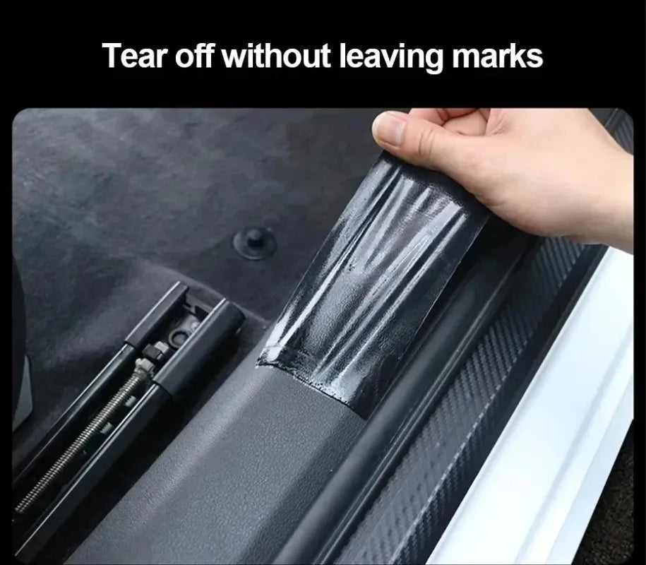 Nano 3D Carbon Fiber Vinyl Tape | Waterproof Car Protective Film Car Vinyl Wrap Tape QXL