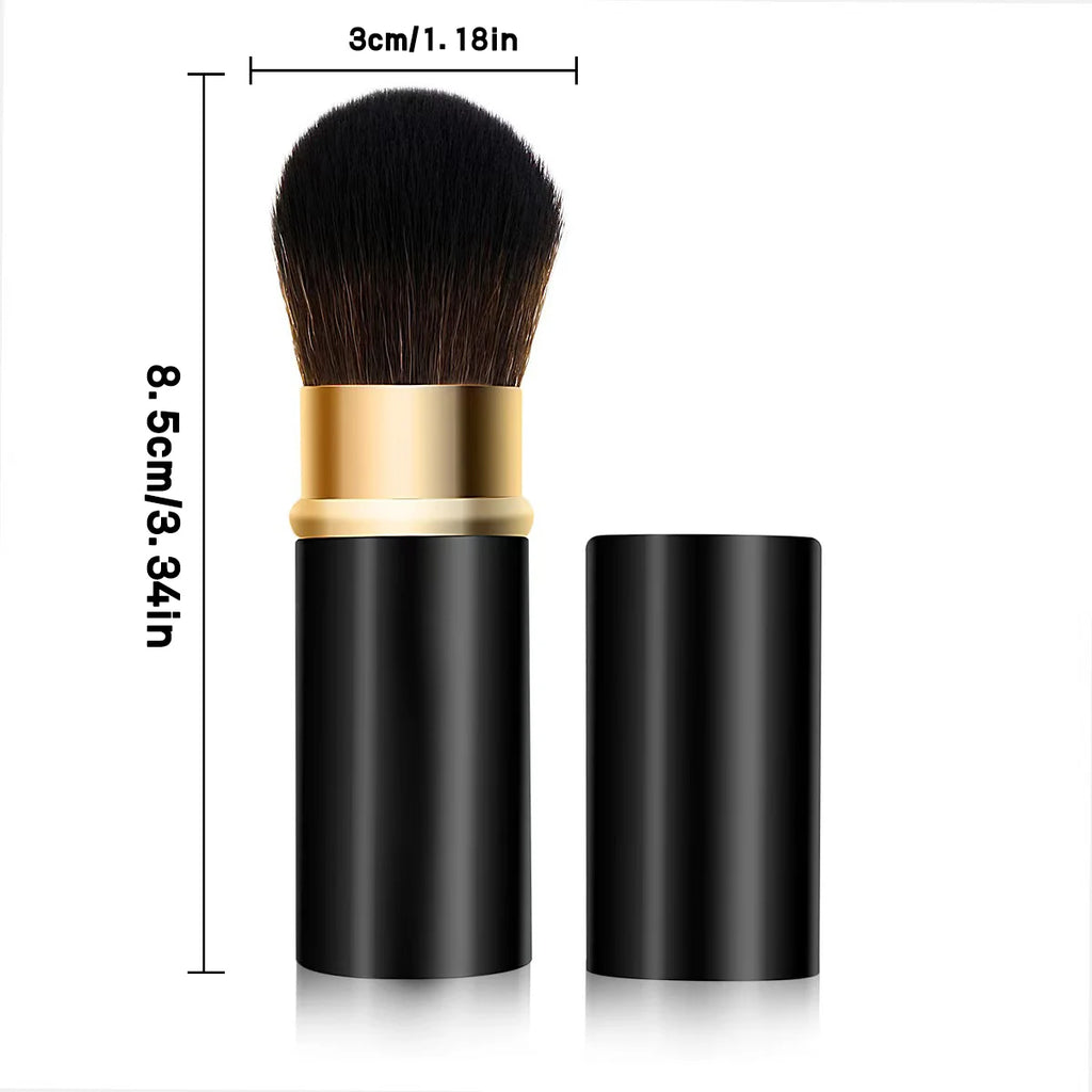 Telescopic Travel Makeup Brush | Blush, Contour & Powder Travel Makeup Brush QXL