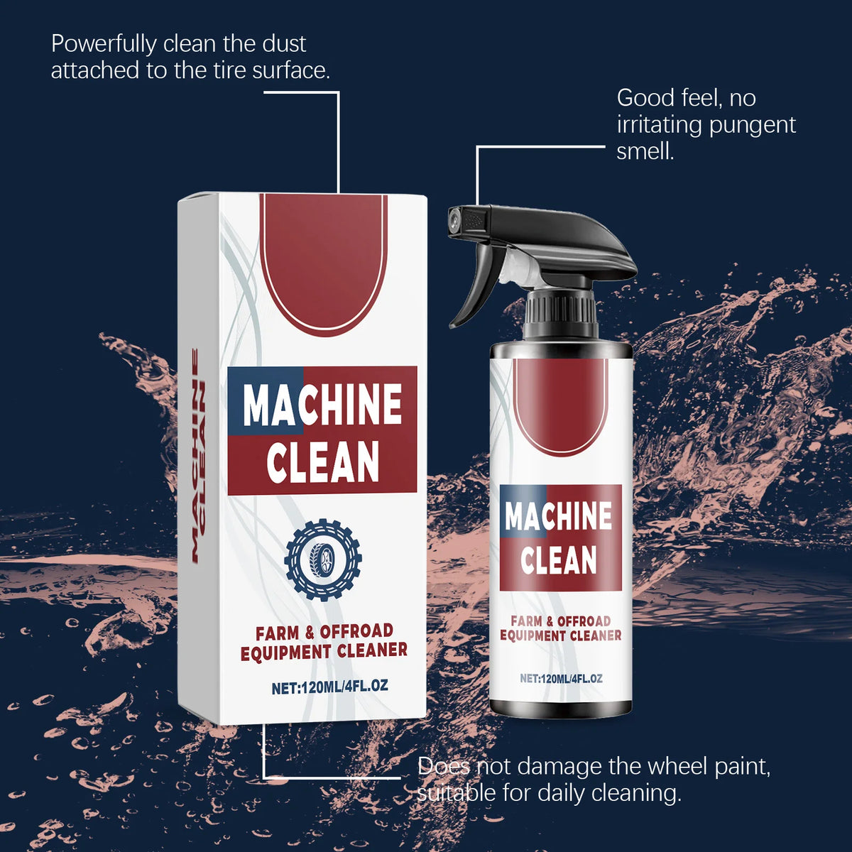 Car Tire & Wheel Cleaner | Brake Dust Remover 120ml – QXL Wheel & Tire Cleaner QXL
