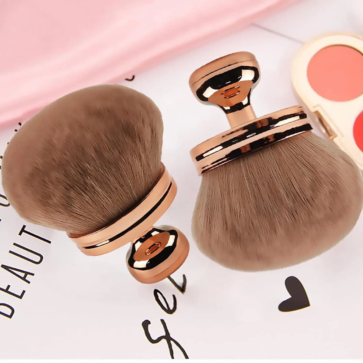 74mm Oval Body Makeup Brush for Self Tanner & Bronzer Body Makeup Brush QXL