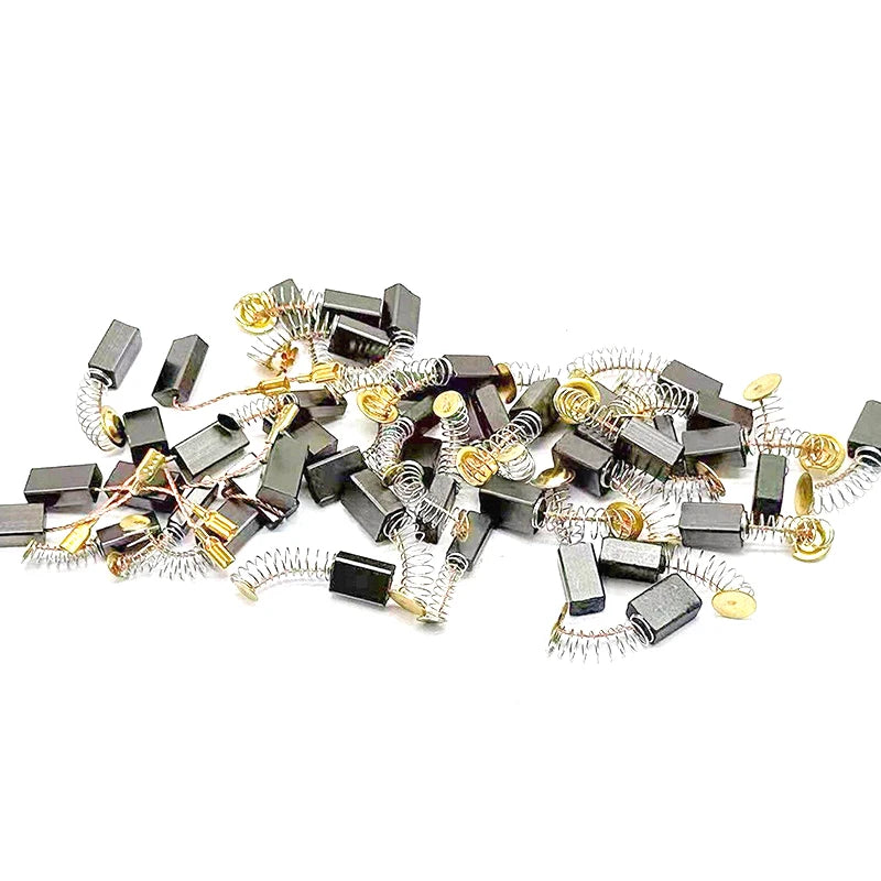 50-Pc Carbon Brush Kit | 5 Sizes for Drills, Grinders & Sanders Carbon Brush Kit QXL