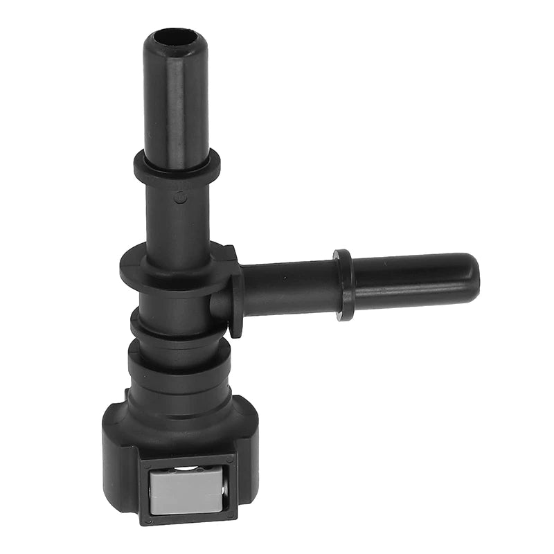Nylon Tee Car Fuel Hose Quick Release Connector Fitting Fuel Hose Connector QXL