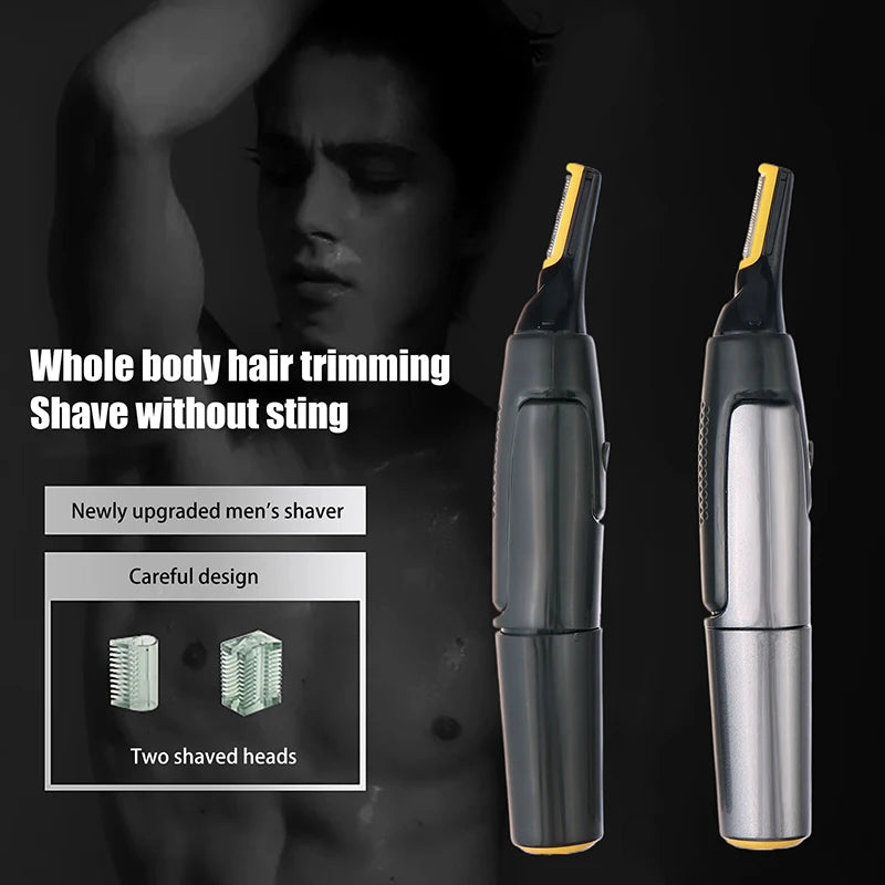 Electric Nose & Ear Hair Trimmer | Waterproof Portable Nose Hair Trimmer QXL