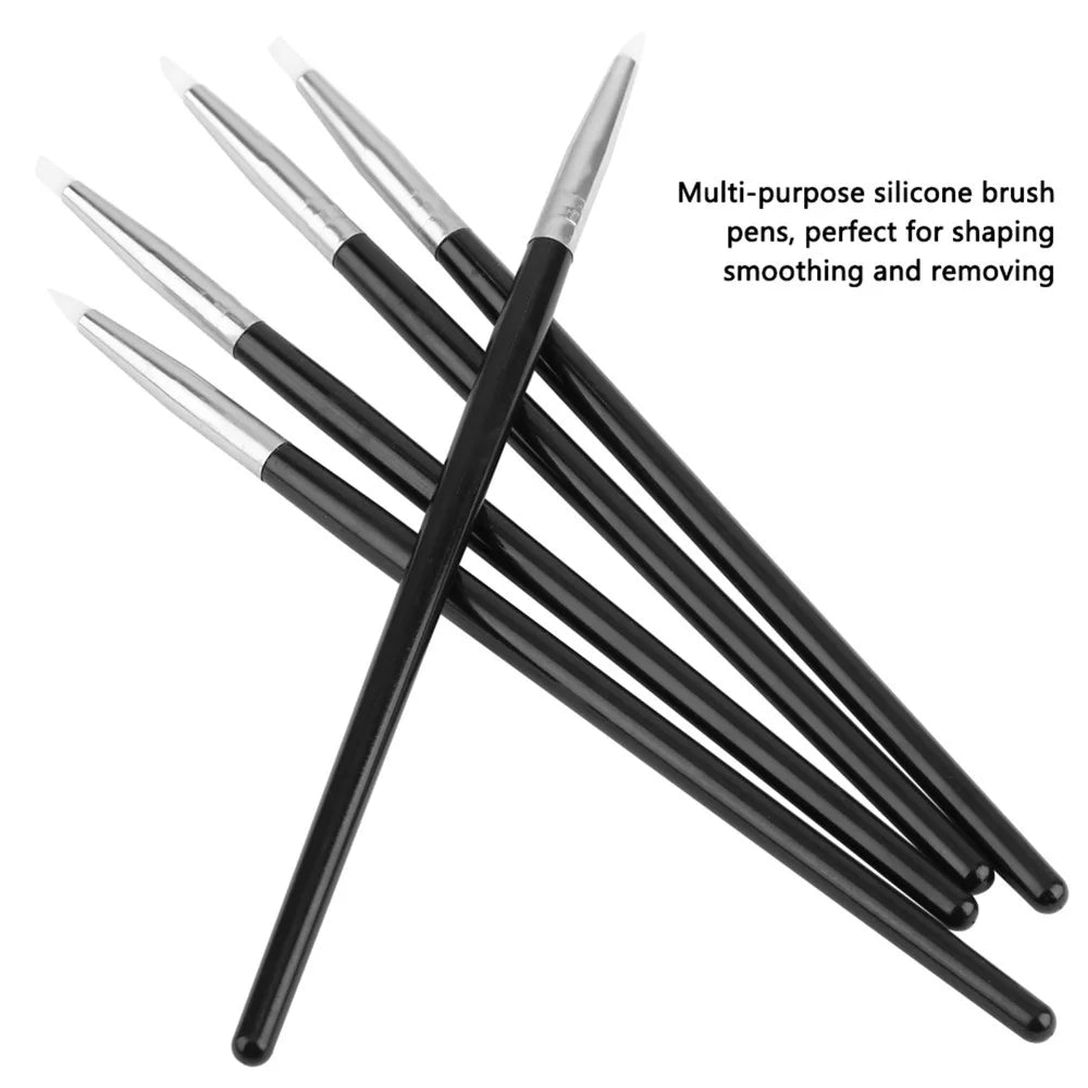 5-Pc Silicone Clay Shaper Sculpting Tool Set | DIY Art Craft Clay Sculpting Tools QXL