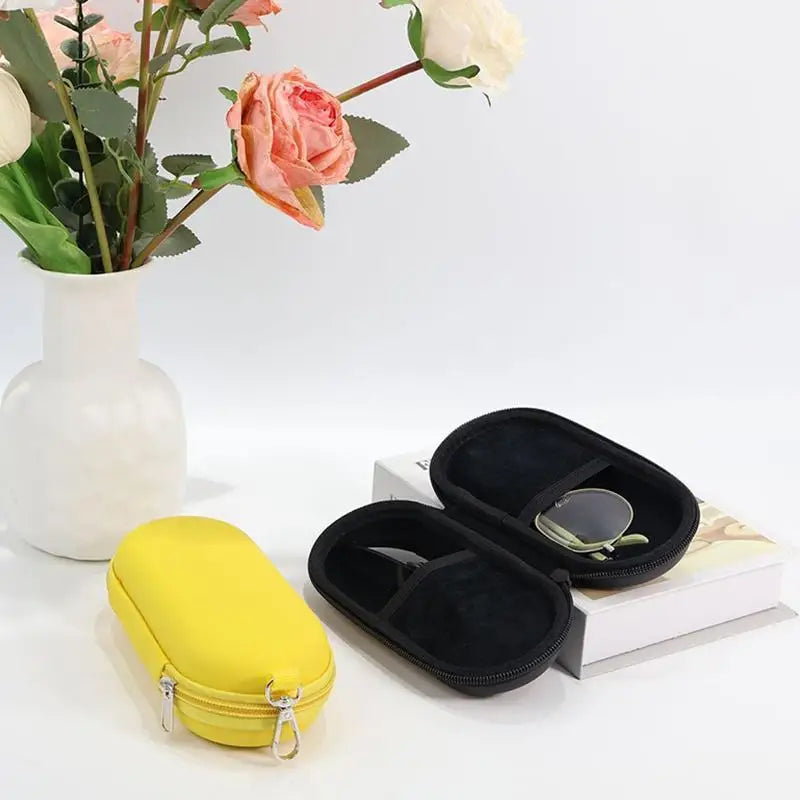Double Glasses Case – Hard Shell EVA Travel Eyewear Holder Eyewear Storage Case QXL