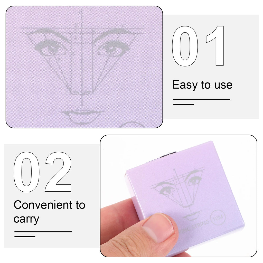 Brow Mapping String 10M | Eyebrow Symmetry Shaping Thread Brow Mapping Tool QXL