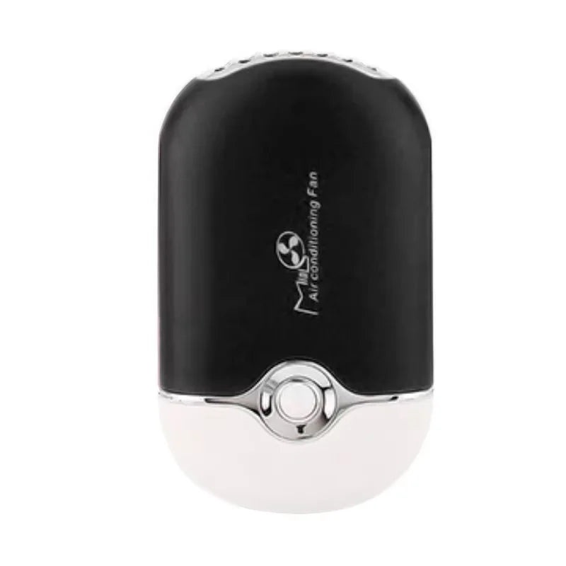 USB Rechargeable Eyelash Extension Fan Dryer | Quick-Dry Lash Lash Extension Fan QXL Black