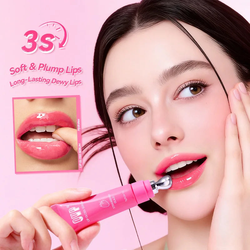 Fruit-Flavored Hydrating Lip Serum | Non-Transfer Moisturizer Lip Serum QXL