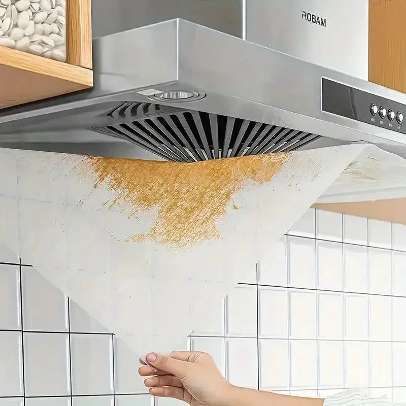 12-Pack Range Hood Filters – Oil-Absorbing Mesh Covers Range Hood Filter QXL